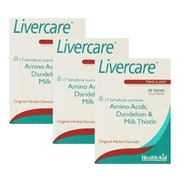 HealthAid Livercare Tablets Triple Pack - 3x60 Tablets