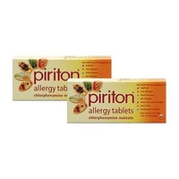 Piriton Allergy Tablets Twin Pack - 2x60 Tablets